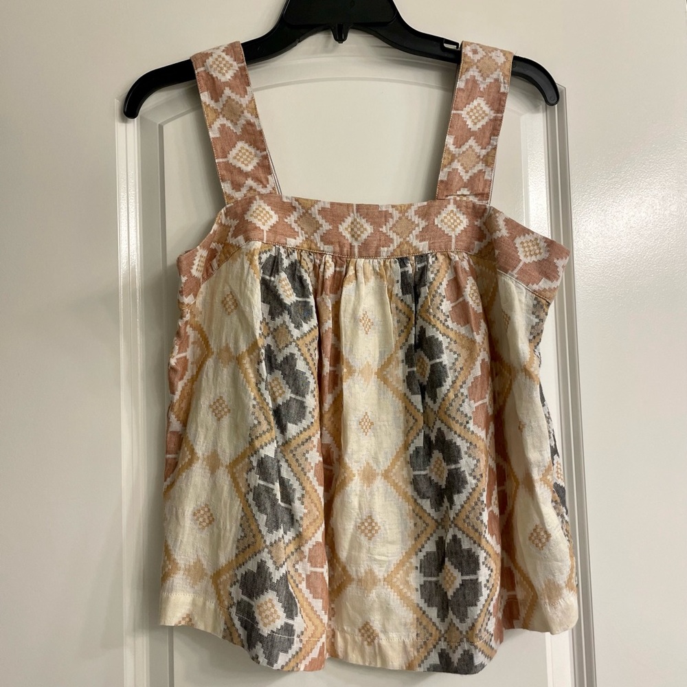EUC button back printed top